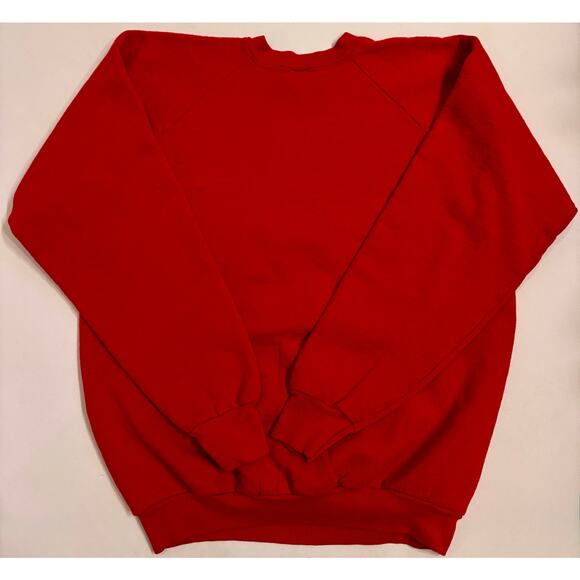 Vtg Kansas City Jazz Fruit of the Loom Crewneck Sweatshirt Red Size XL Unisex - Picture 4 of 4